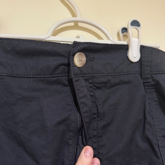 Women’s Riders by Lee Brand Black MidRise Casual Lightweight Shorts Size 24 NWOT - Picture 5 of 16
